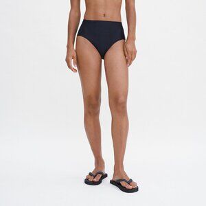 Fillipa K Black High Waisted Bikini Bottom (sz Medium)